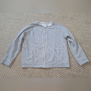 Liz claiborne sweatshirt jacket